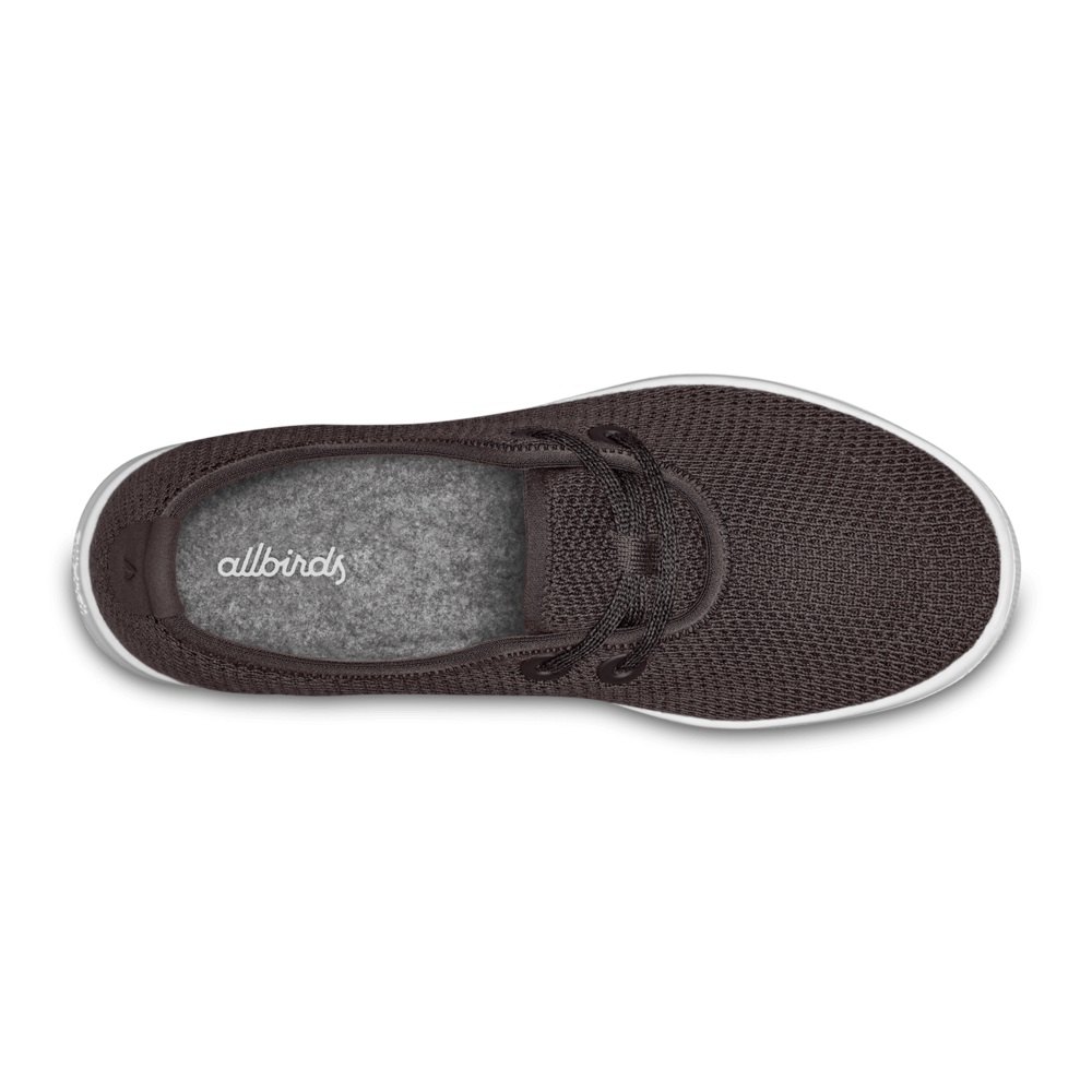 Allbirds Women\'s Boat Shoes Dark Grey - Tree Skippers - 30872YQOV